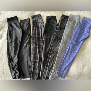 Women’s workout leggings. 7 total